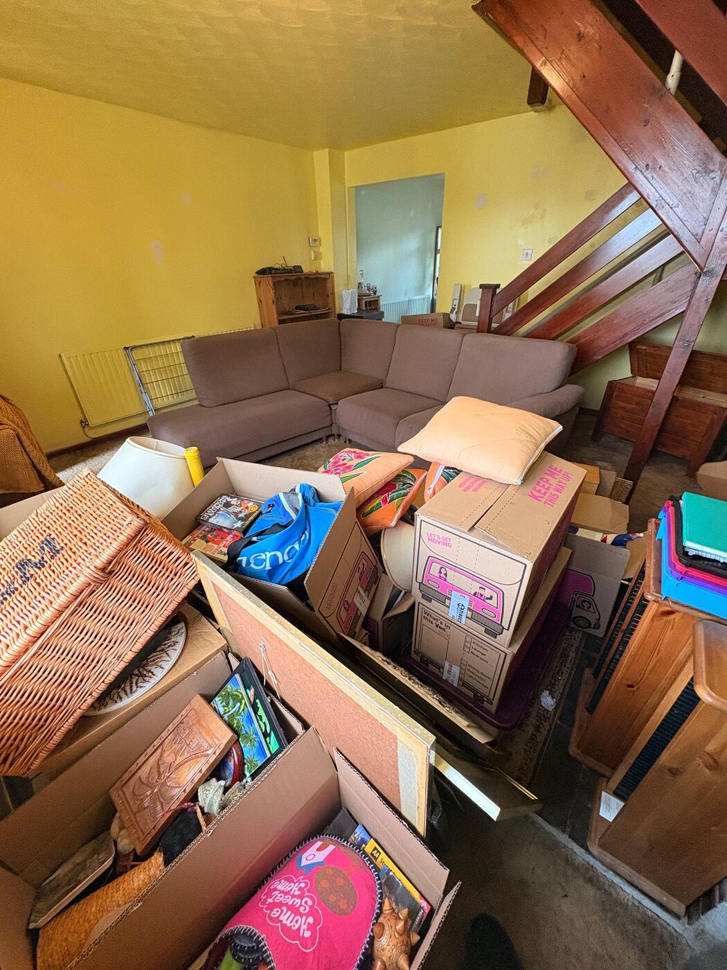 Before, House Clearance in Praze-an-Beeble, Cornwall