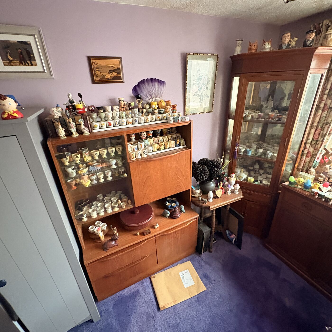 Before 17, House Clearance in Mount Hawk, Cornwall, The Egg Cup Collection