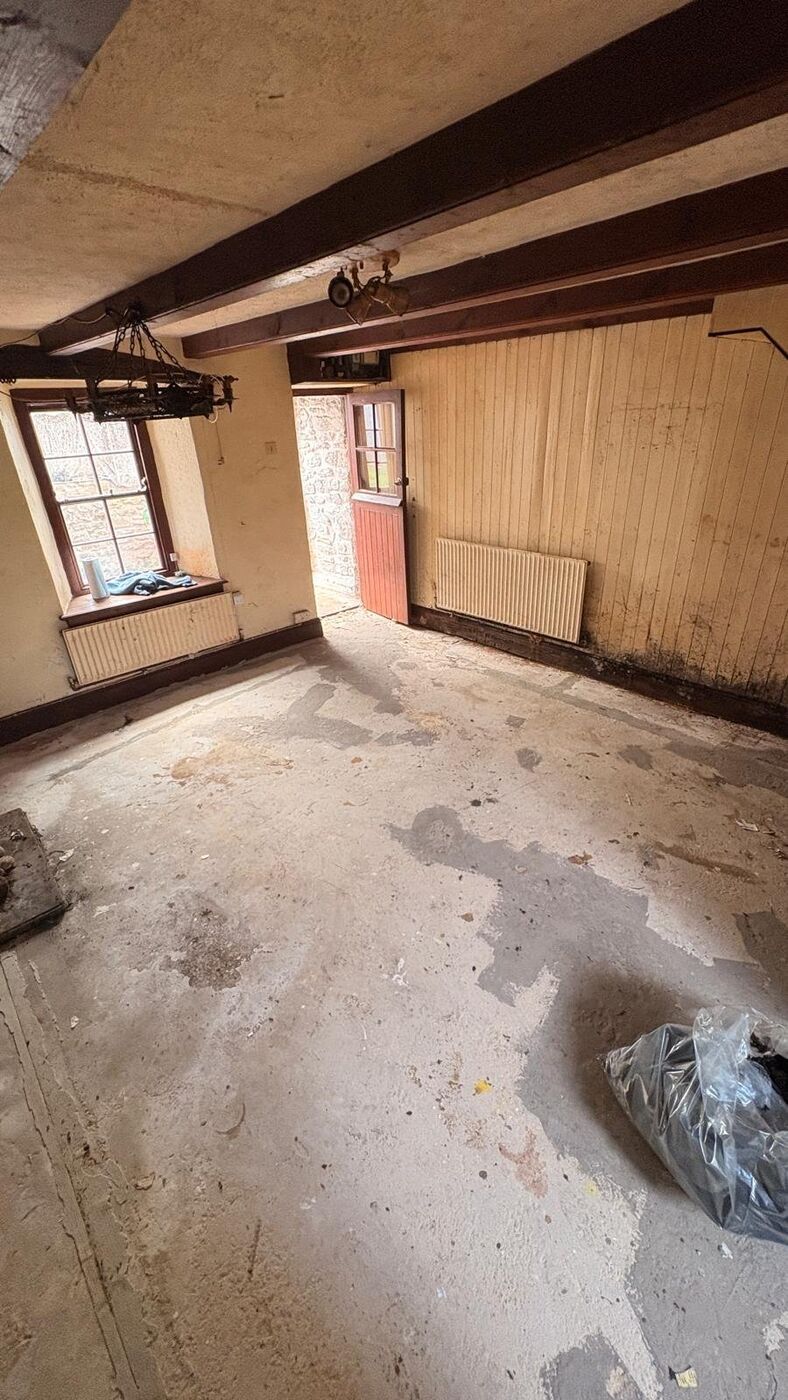 Before 8, Hoarder House Clean St Just, Cornwall