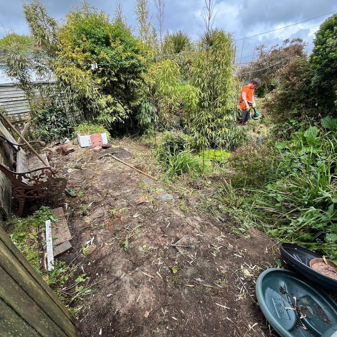 Before 4, Garden Clearance Higher Drift, Cornwall