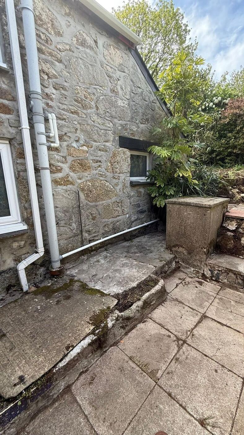 After, Garden Clearance Higher Drift, Cornwall