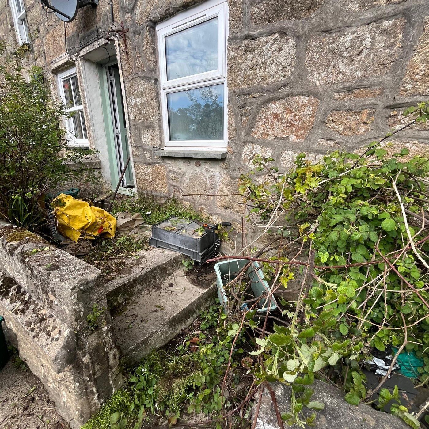 Before 8, Garden Clearance Higher Drift, Cornwall