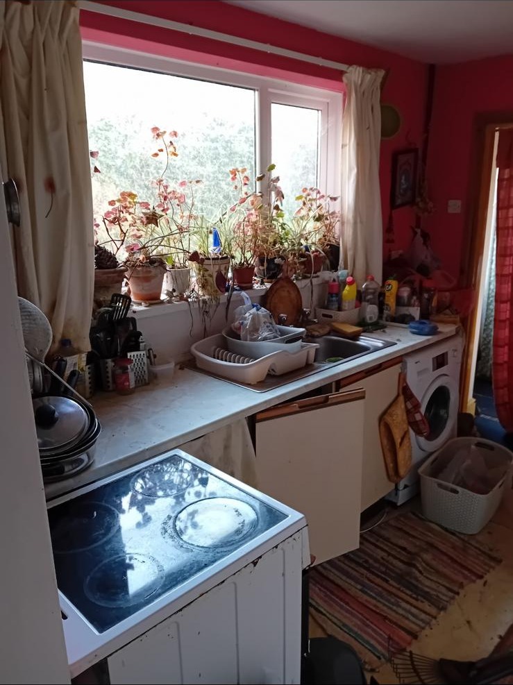 Before: Bereavement Clearance in Bodmin, Cornwall