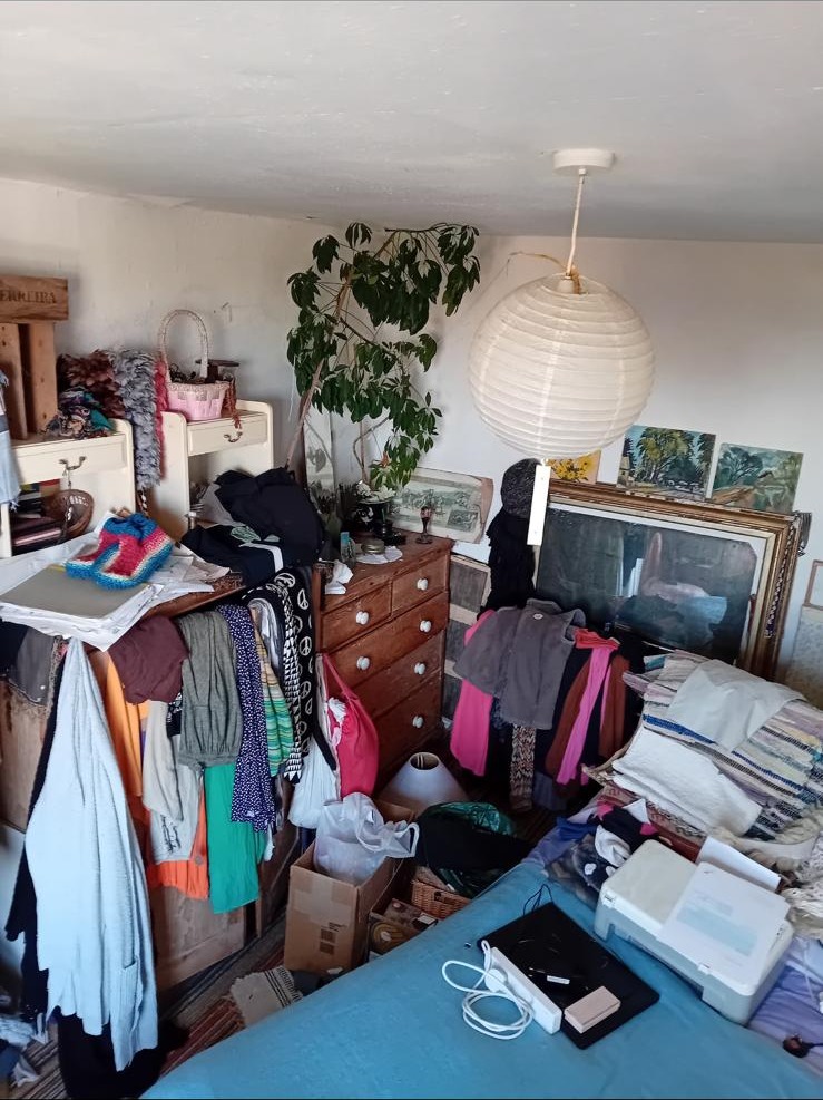 Before: Bereavement Clearance in Bodmin, Cornwall
