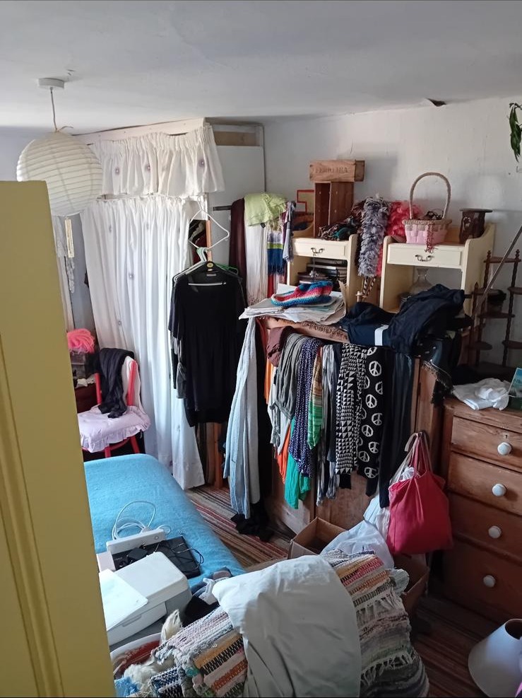 Before: Bereavement Clearance in Bodmin, Cornwall