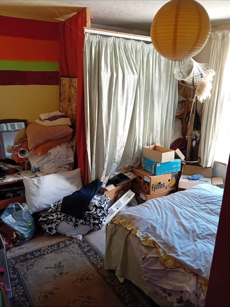 Before: Bereavement Clearance in Bodmin, Cornwall