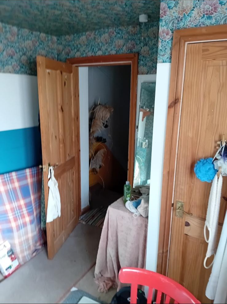 Before: Bereavement Clearance in Bodmin, Cornwall