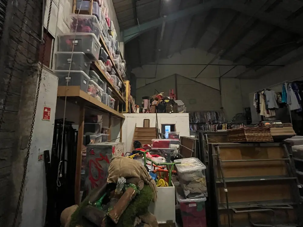 Before: Warehouse Clearance in Hayle for Kids R Us